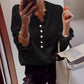 V-neck Ruffled Sweater