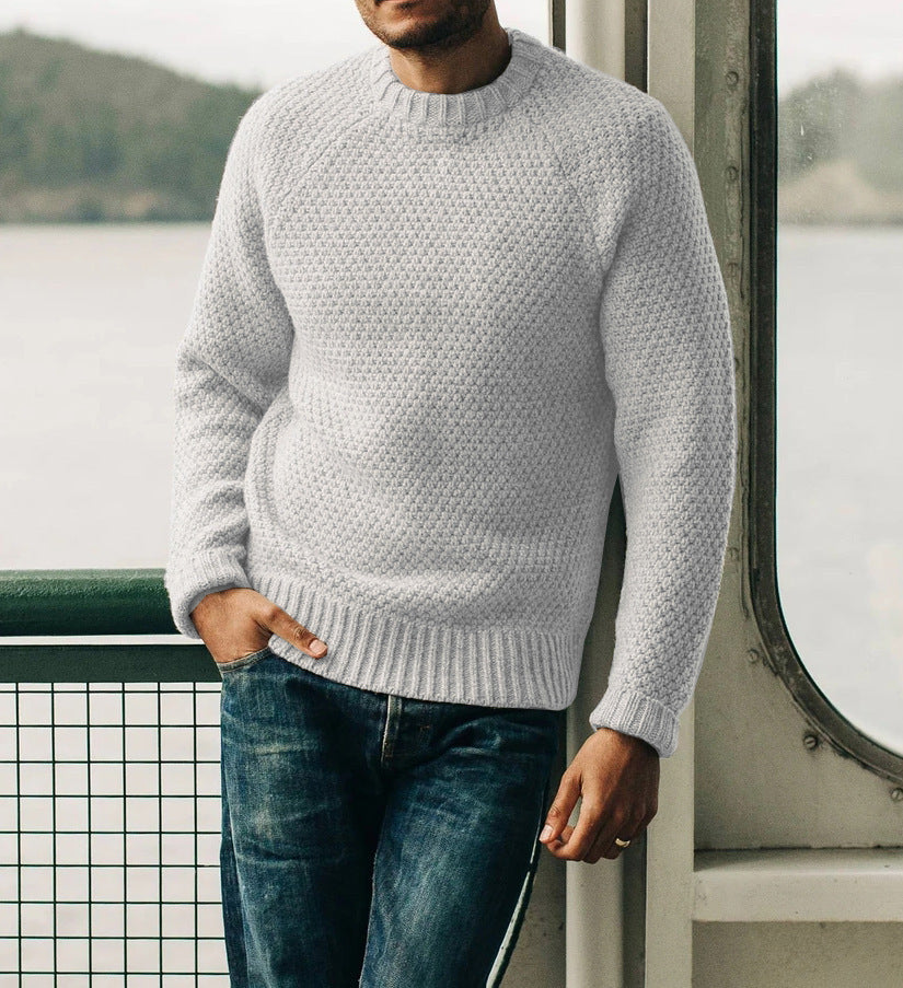Men's Knitted Pullover Sweater