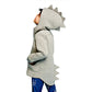 Boys Hooded Dinosaur Coat