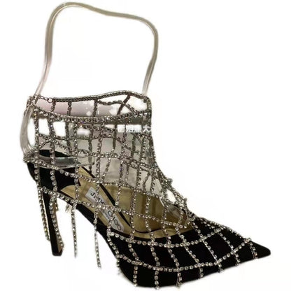 Women's Rhinestone High Heels