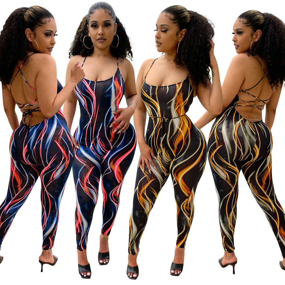 Women's "Girl on Fire "Jumpsuit