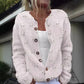 Women's Knitted Sweater with 3D Effect