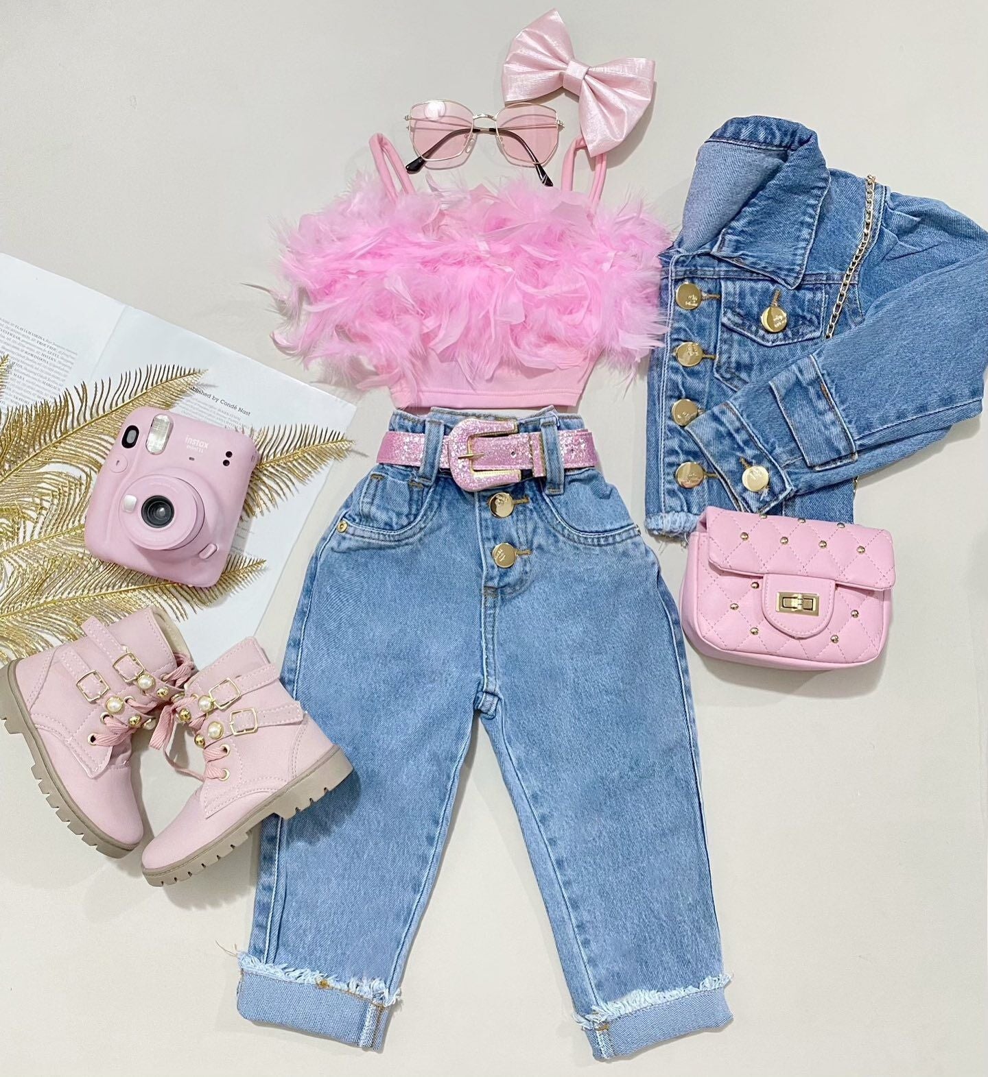 Girls' 2 pcs Denim Set