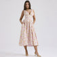 Women's A-line Pleated Dress