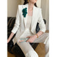 The White Approach Suit