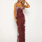 Leisure Printed Slip Dress