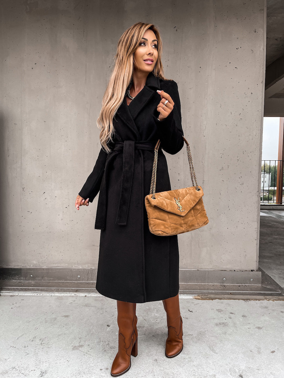 Woolen Long Coat