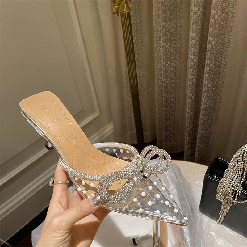 Women's Transparent Crystal Shoes