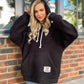 Loose Long-Sleeved Pullover Hoodie For Women