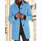 Standing Collar Woolen Coat