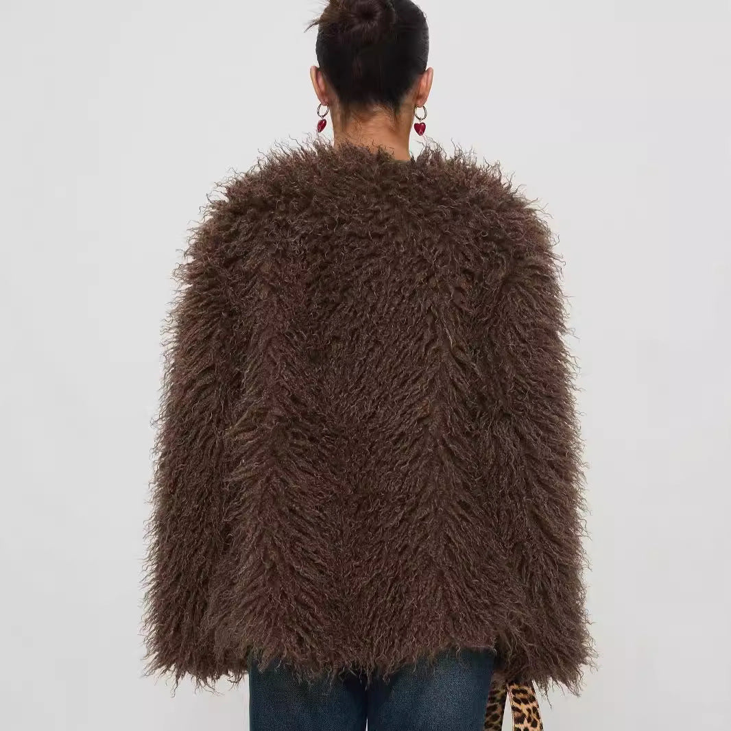 Faux Fur Jacket For Women