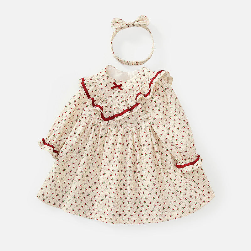 Girls' Spring Cotton Dress