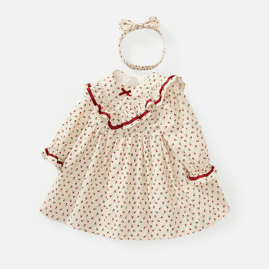 Girls' Spring Cotton Dress