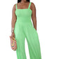 Women's Tube Top Wide Leg Jumpsuit
