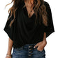 Cold Neck Chiffon Top
