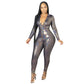 High Waist Glitz Jumpsuit