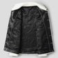 Men's White Grain Lamb Fur Jacket