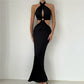 Women's  Backless Long Dress