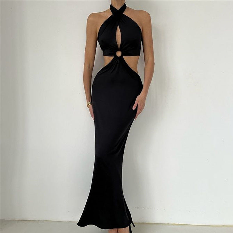 Women's  Backless Long Dress