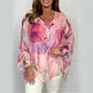 Floral Chiffon Shirt