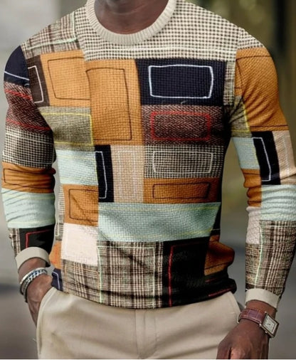 Men's 3D Pullover Top