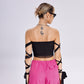 Elastic Cross Straps Tank Top
