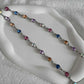 Colorful Rhinestone Waist Chain
