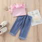 Girls' 2 pcs Denim Set