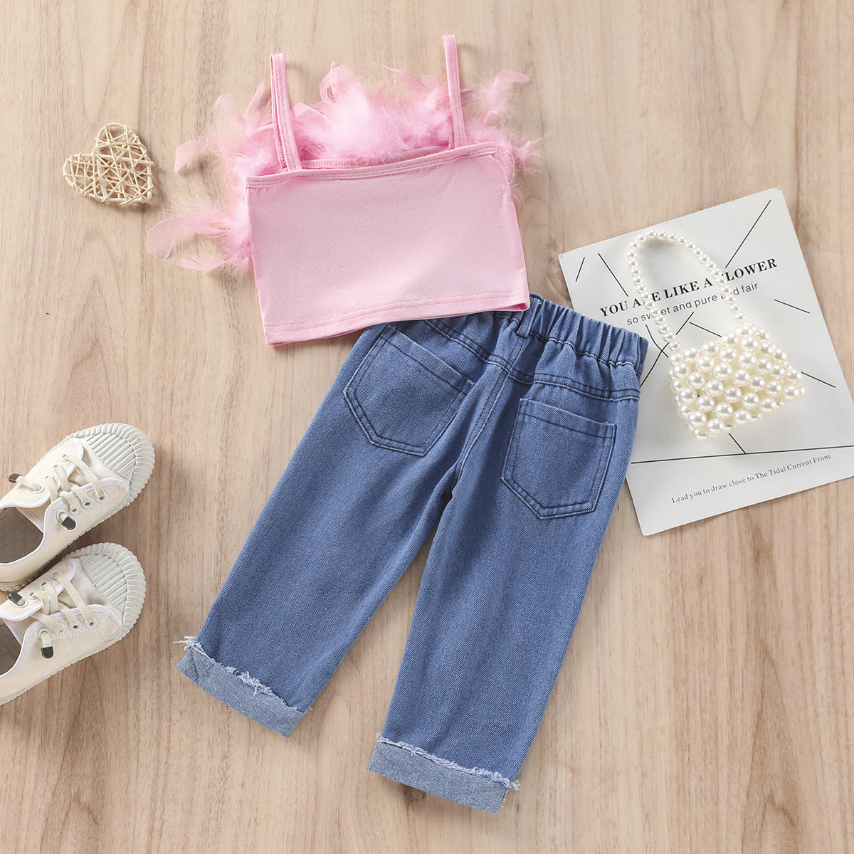 Girls' 2 pcs Denim Set