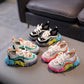 Colorful Breathable Woven Toddler Sneakers