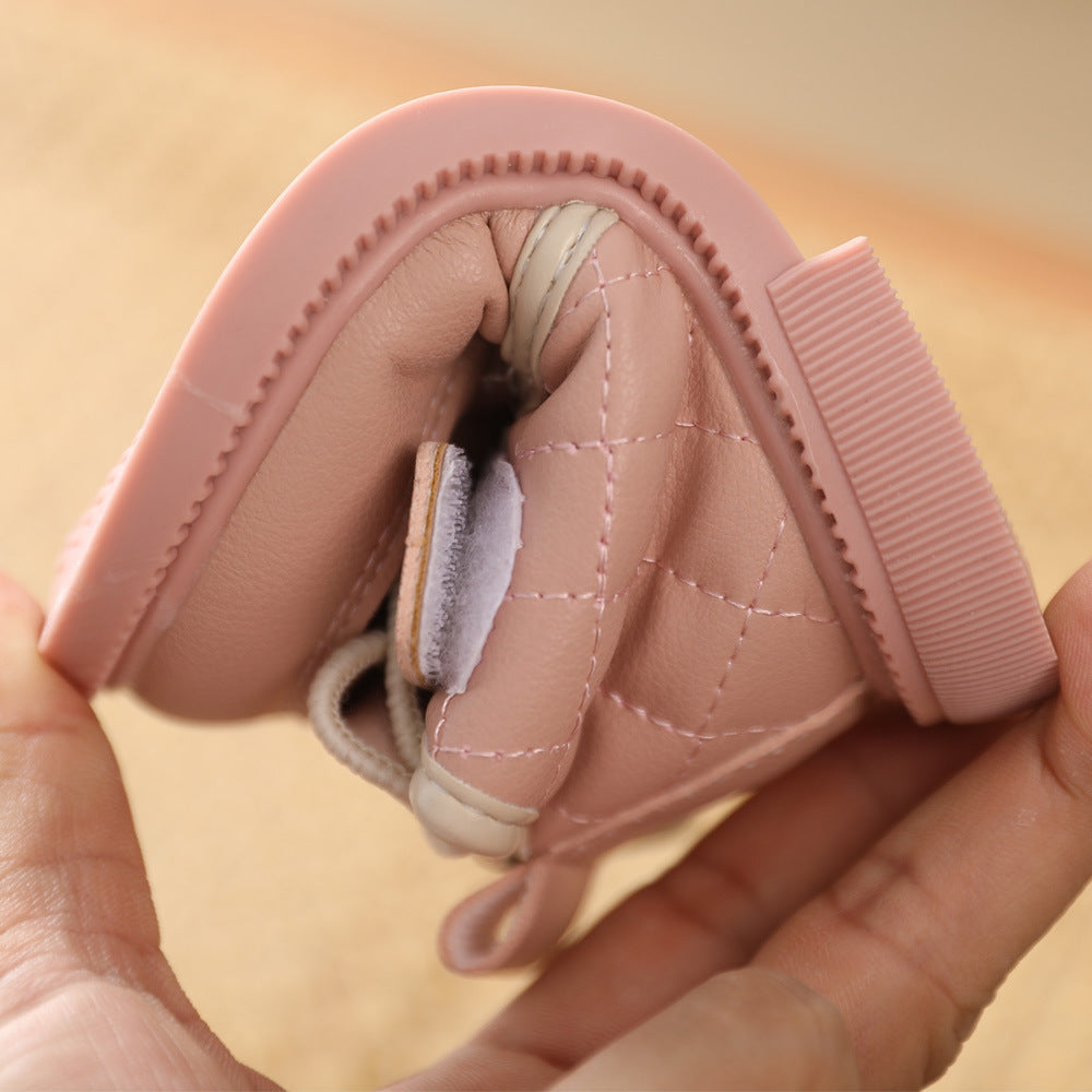 Baby Girl's Cotton Bow Shoes