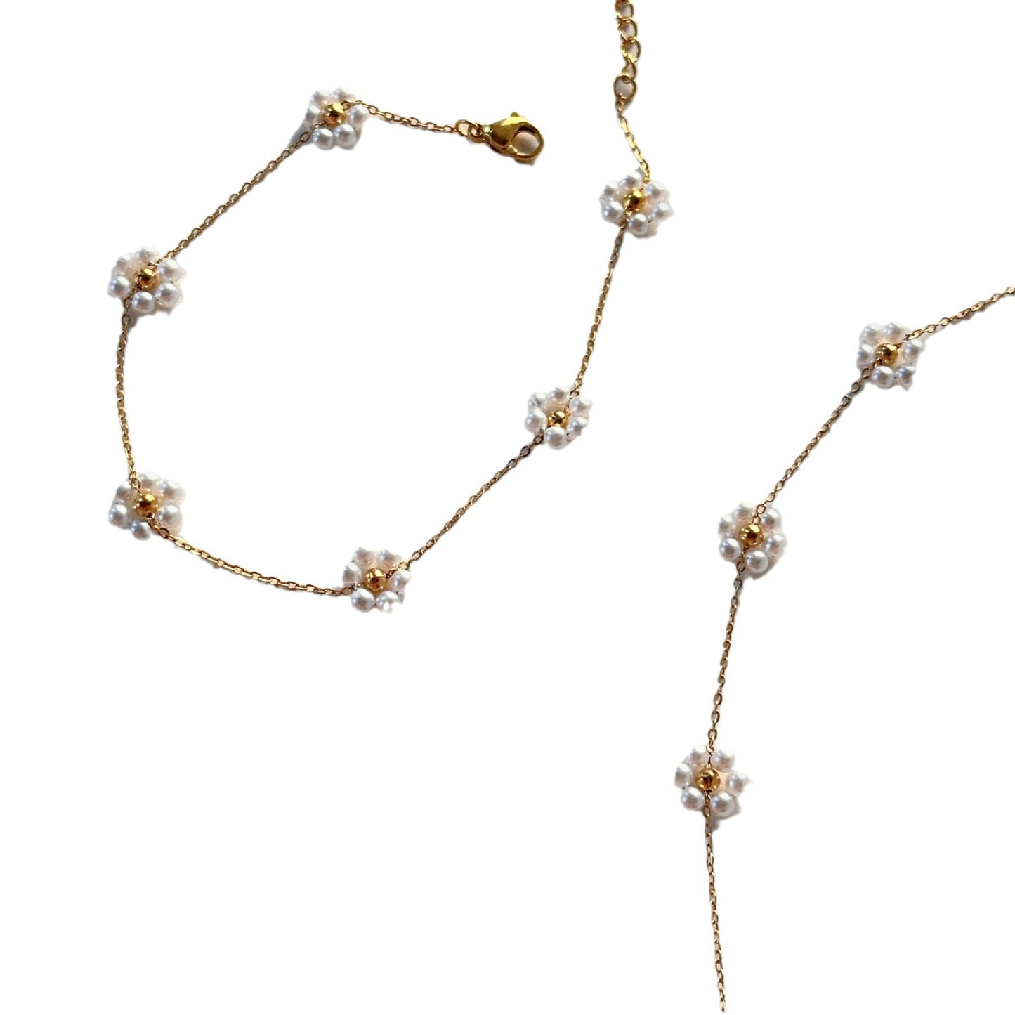 Titanium Steel Flower Necklace