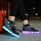 Unisex Wings Luminous Sports Shoes