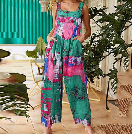 Floral Jumpsuit