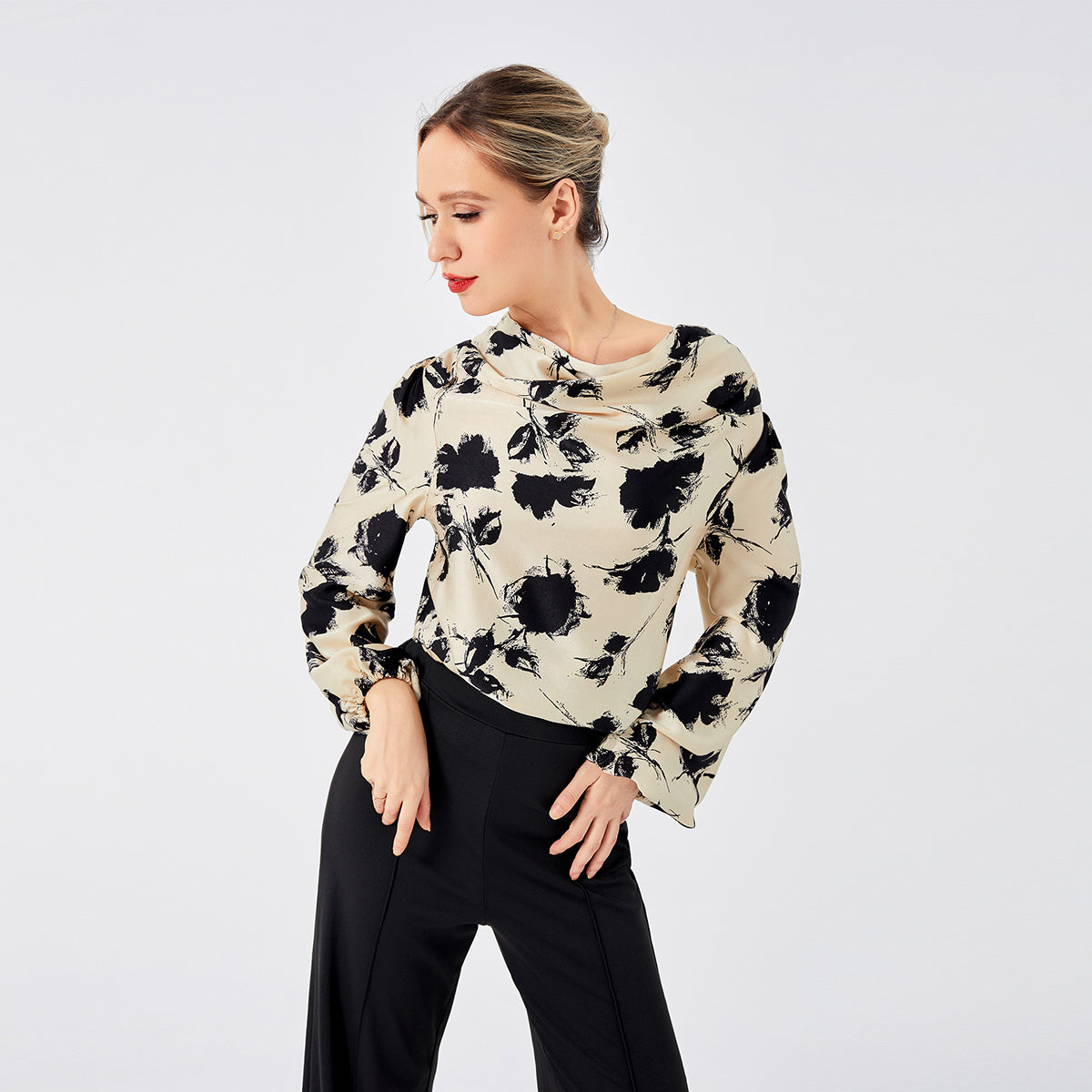 Ladies Cold Neck Blouse