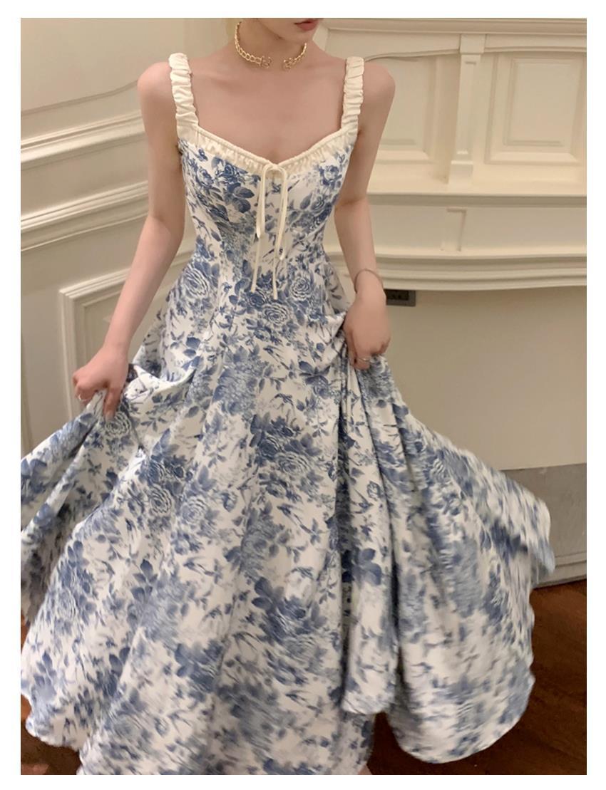 Women's Retro High Waist Dress