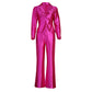 Women's Wide Leg Pants Suit
