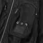 Men Hooded Leather Jacket