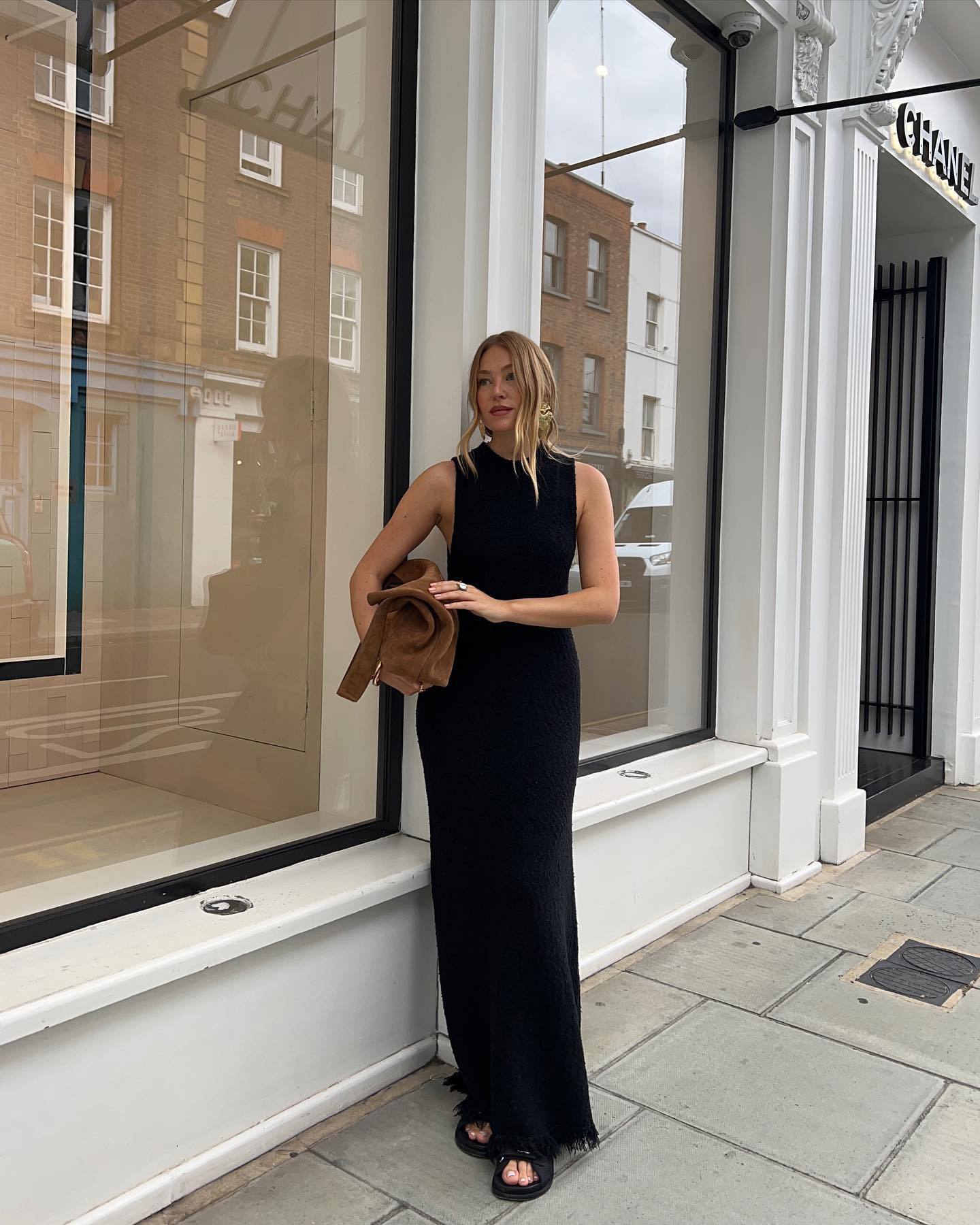 Cotton Sleeveless Tassel Long Dress