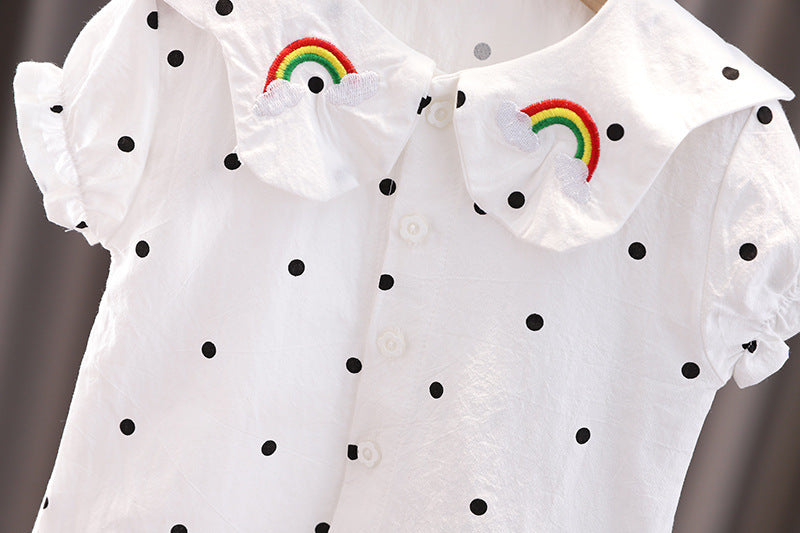 Girls' Suspender 2pc Set