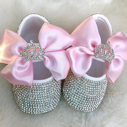 Newborn Rhinestone Shoes