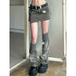 Women's American Retro Denim Skirt