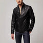 Men's American Leather Fashion Jacket