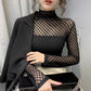 Women's Lace Turtle Neck Top