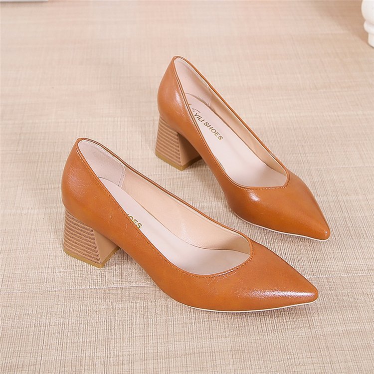 Pointed Toe Business Casual Heels