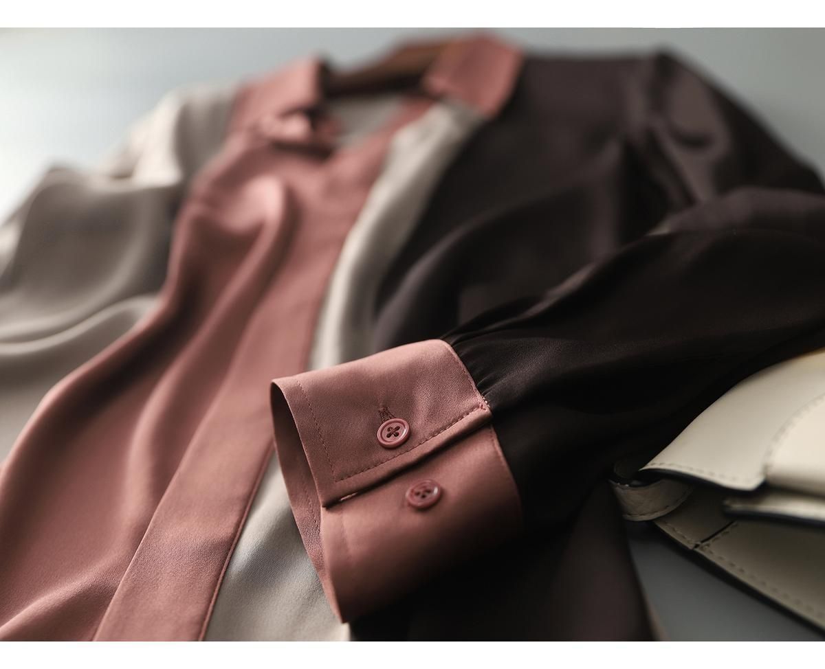 Women's Color Block Blouse