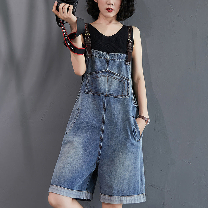 Women's Denim Overalls
