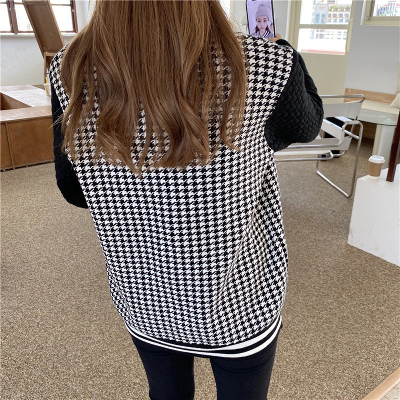 Knitted Cardigan Sweater