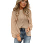 Round Neck Chiffon Blouse