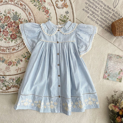 Girls' Collared Dress